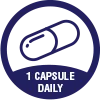 Just 1 capsule daily